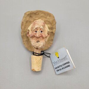 Spit n Whittle Bottle Stopper POPS Cowboy Cork Tags S19